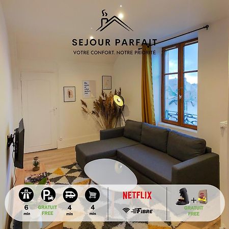 Appart'Hotel Le Strasbourg - Renove, Calme Et Netflix Belfort Eksteriør billede