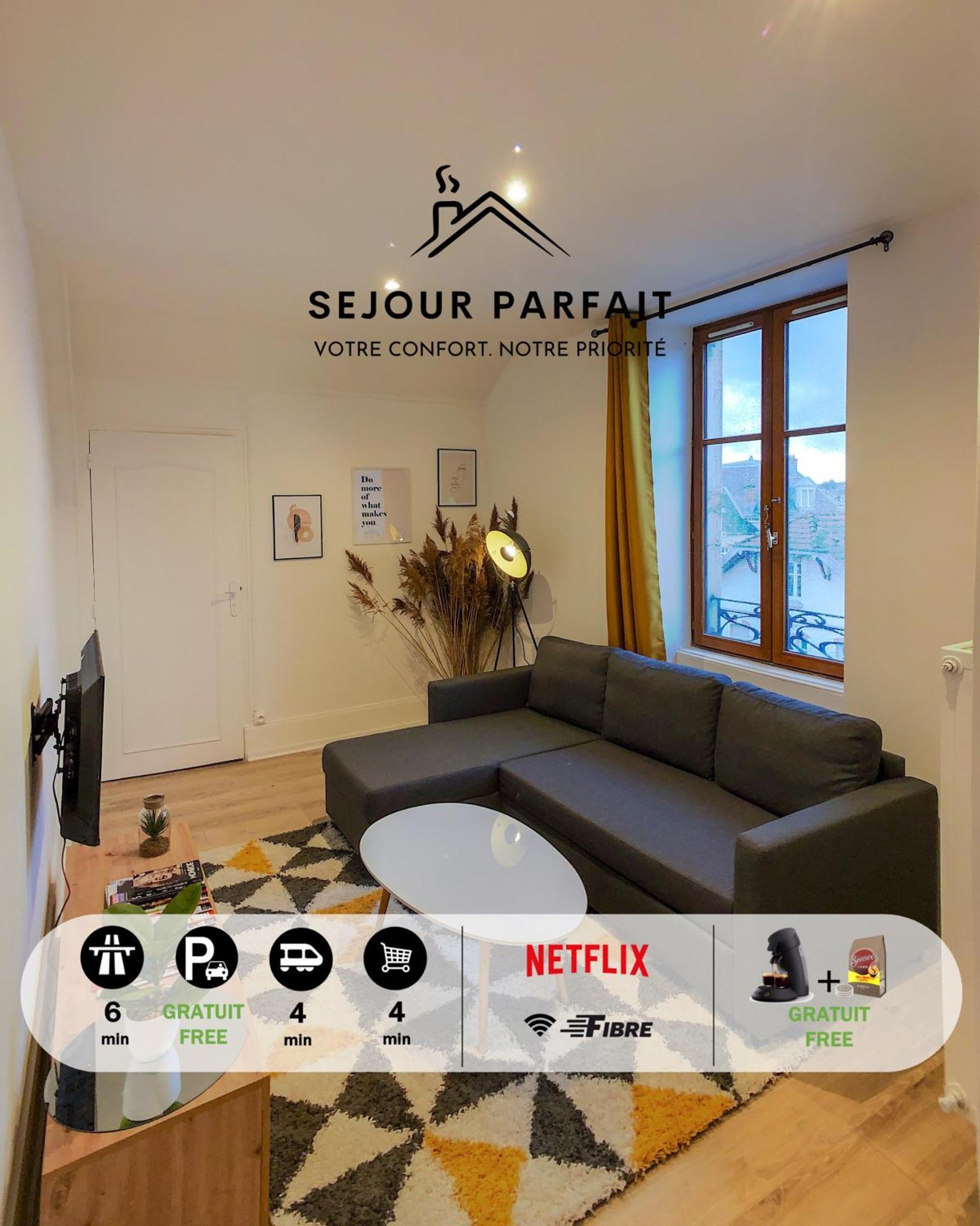 Appart'Hotel Le Strasbourg - Renove, Calme Et Netflix Belfort Eksteriør billede
